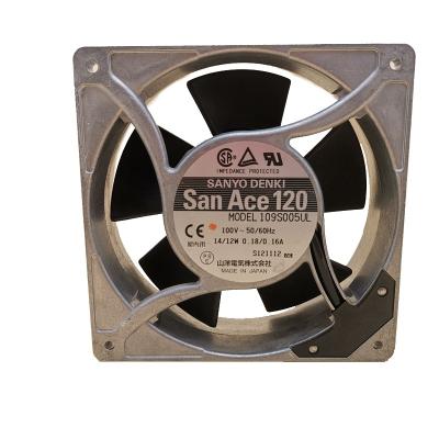 China Brand New Original Factory 109S005UL 100V Japan Sanyo SANYO 120*120*38 Aluminum Frame AC Fan for sale