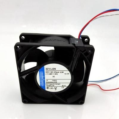 China DC 6.5W 92*92*38mm 600RPM 1300m3/h 3214J /2N 24V Hotels Axial Ball Bearing ABB Inverter Fan 3214J/2N-335 for sale