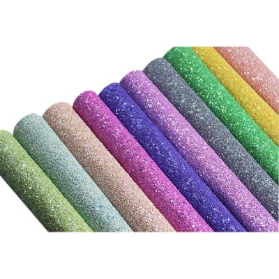 China Wholesale multicolor non dusting high quality waterproof glitter fabric online for sale