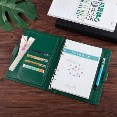 China Midori Easy Enrollment Travelers Insert Japanese Personalized Design Genuine Leather Passport Cuadernos 200 Pages A5 Printing Notebook for sale