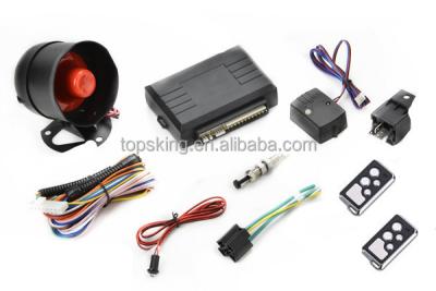 China Valet Mode Basic Car Alarm System Made In China Manufacturer With Dual Shock Sensor for sale