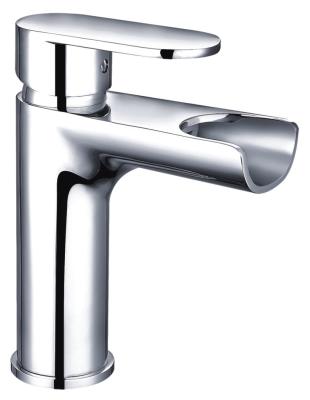 China Contemporary UK Style Sanitary Brass Hot Cold Water Basin Saving Water Faucet for sale