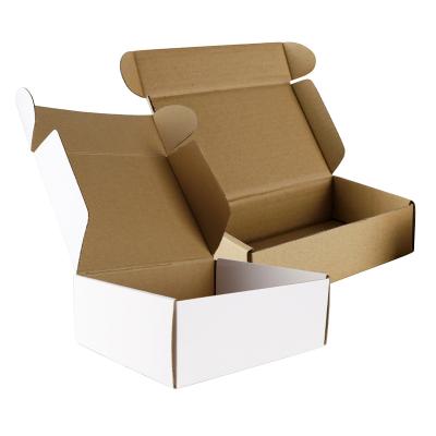 China Recyclable Luxury Bridal Gift Crate Long Cardboard Maker Waffle Nails Kraft Announcement Boxes For Packiging for sale