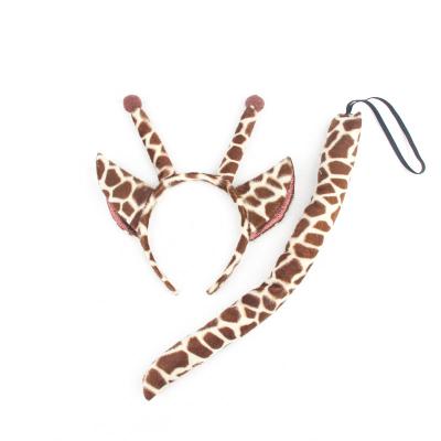 China Environment Friendly Giraffe Heaband With Tail for sale