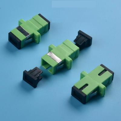 China Toslink Simplex-Faser-Optikadapter LC-Duplex-Adapter Inspektion Millimeter mit Flansch zu verkaufen