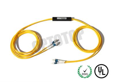 China UPC ópticos con varios modos de funcionamiento del divisor 2 x 2 del cable LC/, acoplador 850/1310nm de la fibra óptica en venta