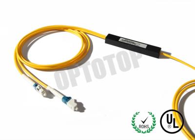 China FTTH/CATV 1 x acoplador de la fibra óptica de la estabilidad del acoplador 2m m de la fibra del 2 de la tarde alto en venta