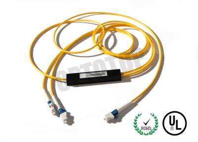 China PMC 1 * 2 Polarization Maintaining Fiber Coupler For Area Network , Grade A for sale