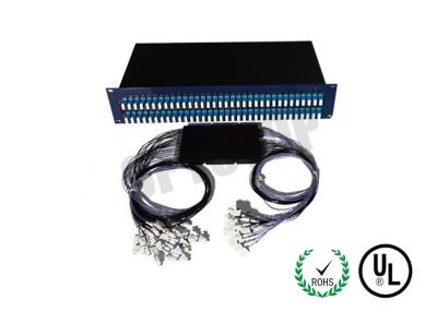 China Single Mode Fiber Coupler 1X2 LC Fbt Coupler  intergrated box for sale