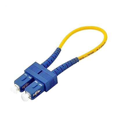 China Duplex Singlemode SC/UPC 2.0mm Kabel van Vezel de Optische Loopback Te koop