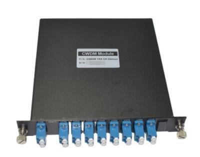 Chine 8 module de la Manche CWDM Mux Demux dans la boîte de LGX à vendre