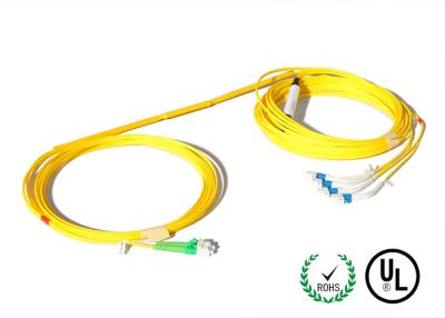 China High Return Loss Fiber Optic Y Cable 2.0 / 3.0 mm 1260 ~ 1360 / 1471 ~ 1611 nm for sale