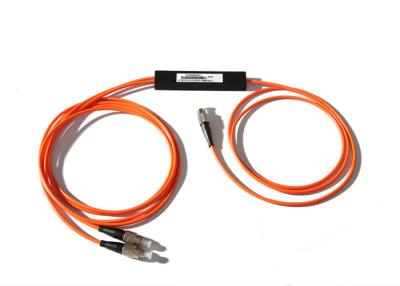 China 1 * 2 3,0 mm PM Vezel Koppelings Enige Wijze 1550 NM-Golflengte voor CATV/FTTH Te koop