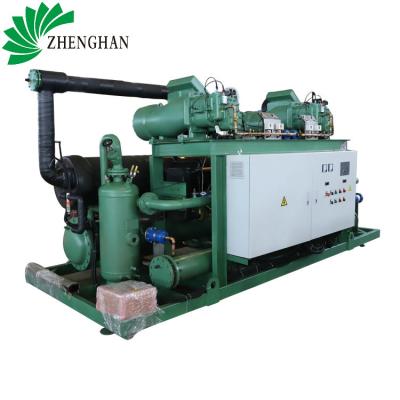 China Water Cooled Winery Screw Unit for sale