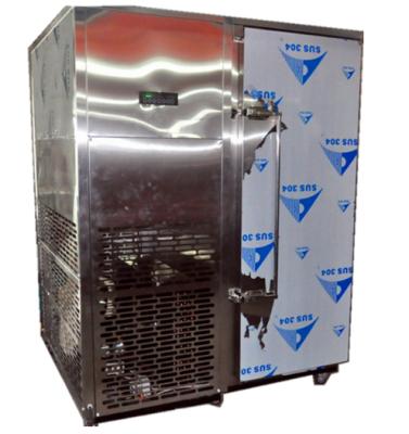 China Stainless steel or painting steel refrigeration machine commercial beef chicken shrimp meat fish forced air freezer for sale