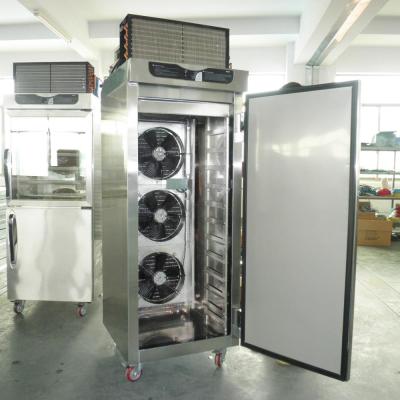 China Blow Freezer 350L Cold Frozen Quick Freezer Stainless Steel for sale