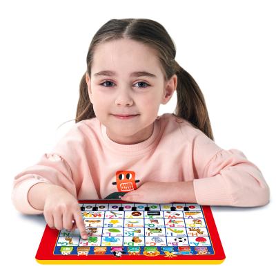 China LELEYU Kids Educational Smart Study Board Toy Logic Games Thinking Pad Point Smart Reading Book Sound Toy for sale