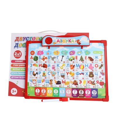 China LWH501 Educational Toy Kids Learn Tablets Educational Toys Learning Pad Machine Russian Touch E-speaking Learning ABC Board For Kids for sale