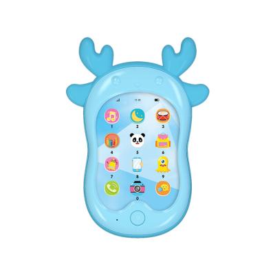 China Playing& Lovely Music Deer Train Baby Toys Phone for 1+ Years, Sing and Count Toy Cell Phone for Toddlers for sale