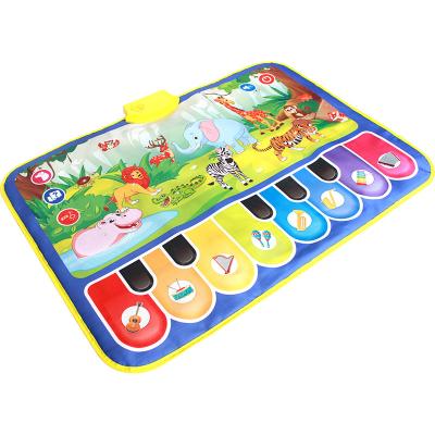 China Learning& Playing Children Dance Mat Recording Learning Music Mat Keyboard Piano Mat for sale