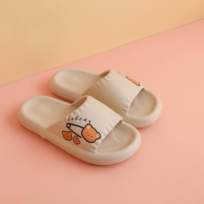 China Amazon Anti-slip Hot Sale Unisex Cute Cartoon Printed All EVA Made Soft Feeling Cheap Slippers for sale