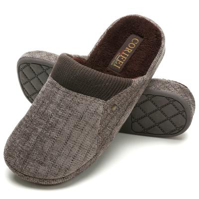 China Breathable for indoor and outdoor with adjustable elastic fabric slippers for men for sale