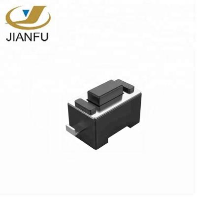 China Reverse Tactile Mount SMD Black SMD Momentary Switch TVBR14 for sale