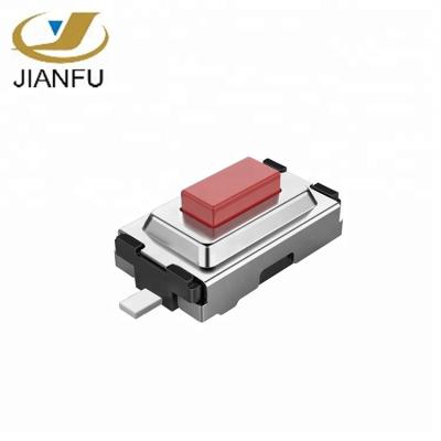 China 12v 3*6mm spst no 2 pin momentary tact switch TVBF18 for sale