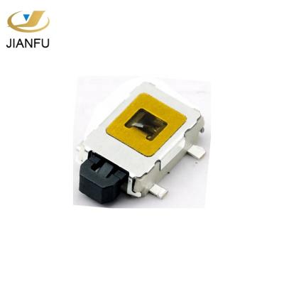 China Solderable 4 Terminal Reflow Fully Sealed Side Tactile Push Button Switch for sale