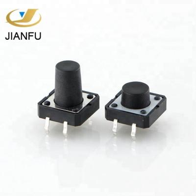 China Flat Style Push Button Momentary Tact Switch 12x12 12*12 for sale