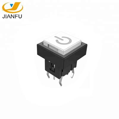 China Electronic equipment such as 6 pin audio normally open push button momentary electrical appliance switch for sale