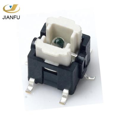 China Spare caps smd latching non momentary led on off push button switch for sale