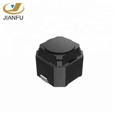 China 6x6mm Size 5mm Tactile Switch With Rubber Cap TVFU03 for sale