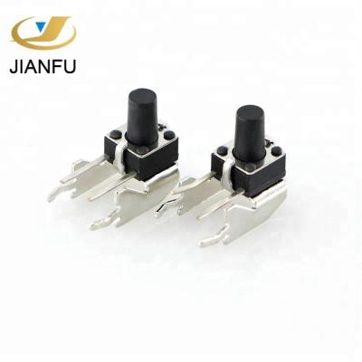 China normally on momentary snap-in right angle tact switch 6.0*6.0 for sale