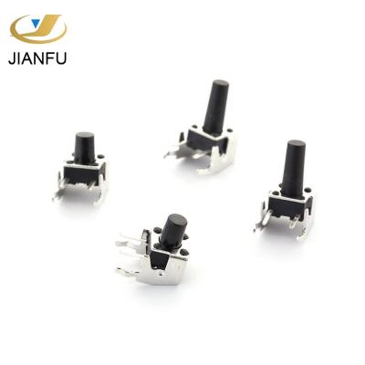 China Audio / Desktop Grounding Tact Tactile Momentary Push Button Switch for sale