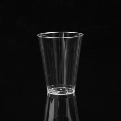 China 7 Ounce Disposable Using Low Price Custom Plastic Shot Glasses for sale