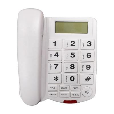 China Guangdong 2019 Good Design Office or Home Great Button Telephone for the Visually Impaired with Caller ID Function for Office and Home Use for sale