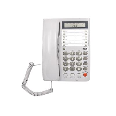 China Shenzhen new office or home office attached landline home phone with LCD display and caller ID function factory for sale