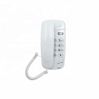 China Hot Selling Shenzhen 2019 Newest Design Office or Home Basic Tethered Telephone with LED Ringer Indicator for Hotel and Office Use for sale