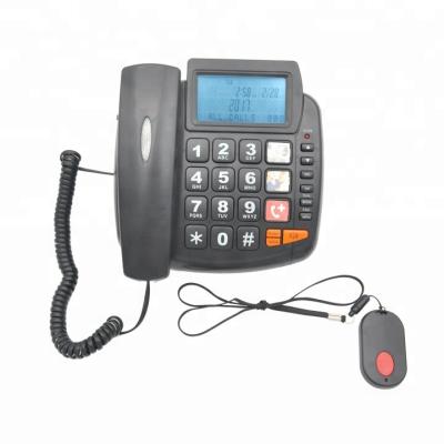 China Guangdong Office or Home High Quality Big Button SOS Emergency Phone with Caller ID Function and Amplified Speakerphone for Seniors and Ki for sale