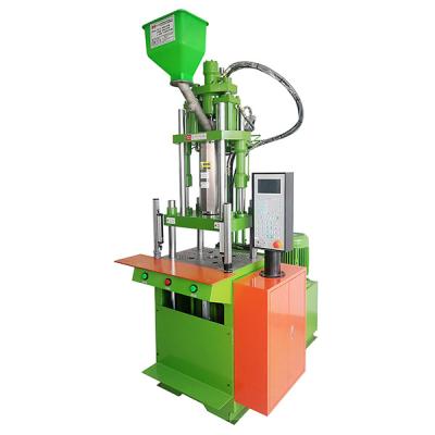 China VERTICAL ABS Rubber Vertical Injection PU PVC Machine Power Plug Injection Plastic Molding Making Machine for sale