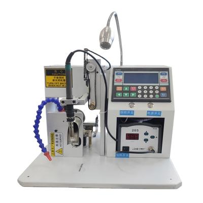 China 0-50Â ° Full Automatic C Soldering Machine USB Data Line Wire Double Sided Light Point PCB Board Connecting Machine for sale