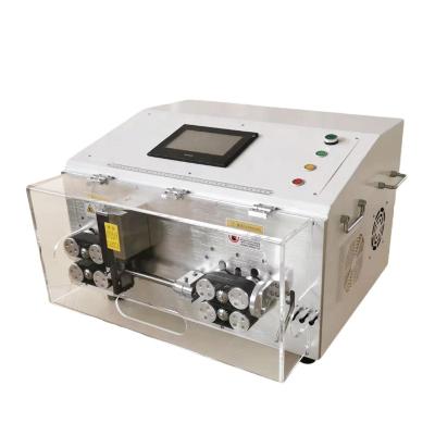 China 70 square millimeter multi-function wire peeling and large slitter cable stripping machine full automatic computer wire stripping machine for sale