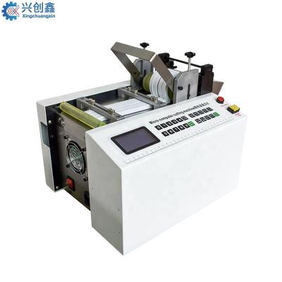 China Pipe / Tube Cutting High Accuracy Shrink Tubing Cutting Tube Paper Cutting Machine for sale