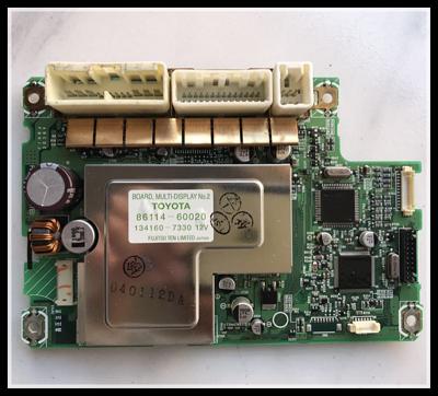 China New New 134160-7330 Driver Board For Lexus Car Auto Replacement Other Original Toyota Display Panel 86114-60020 Multi for sale