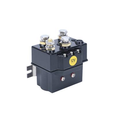 China 12v 24v contactofor ATV Electric Motor 2 Poles Reversing DC Contactor Winch Relay 400A for sale