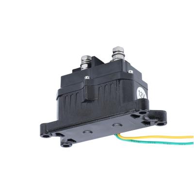 China 12V DC 250A Magnetic Contactor 2 Pole Winch Solenoid 250A for sale