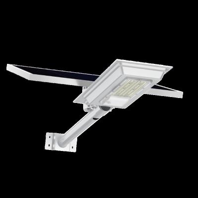 China ROAD 15w Microwave Sensor Floodlight Solar Street Light Ip65 Waterproof All In One Led Solar Street Light for sale