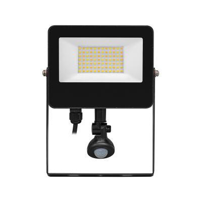 China Slim Outdoor/Indoor HTA OEM Led Floodlight 10W 20W 30W 50W 70W smart light adjustable tuya sensor TDC outdoor led floodlight for sale