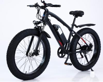 China 2022 Aluminum Alloy Neighbor S102 26Inch Top Mountain Folding Electric Bicycle China Factory Electric City 48V 500W Bike Folding E Bike for sale